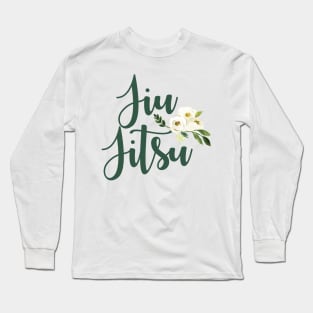 Jiu Jitsu for women Long Sleeve T-Shirt